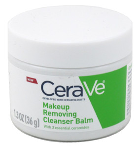 Cerave Makeup Remover Cleanser Balm 1.3Oz Jar Cerave Makeup Remover Cleanser Balm 1.3Oz Jar