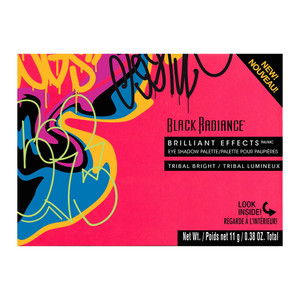 Black Radiance Brilliant Effects Eye Shadow Palette Tribal Bright Colors, 1 Ea Black Radiance Brilliant Effects Eye Shadow Palette Tribal Bright Colors, 1 Ea