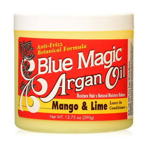 Blue Magic Argan Oil Mango & Lime Leave-In Conditioner Hydration & Softness, 13.75 Oz Blue Magic Argan Oil Mango & Lime Leave-In Conditioner Hydration & Softness, 13.75 Oz
