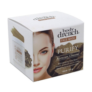 Body Drench Purity Moroccan Ghassoul Face Mask Rejuvenating & Purifying, 4 Oz Body Drench Purity Moroccan Ghassoul Face Mask Rejuvenating & Purifying, 4 Oz