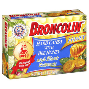 Broncolin Hard Candy Honey & Herbal Extracts Natural Soothing, 1.4 Oz Broncolin Hard Candy Honey & Herbal Extracts Natural Soothing, 1.4 Oz