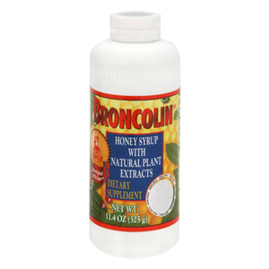 Broncolin Honey Syrup Herbal Supplement Natural Wellness Boost, 11.4 Oz Broncolin Honey Syrup Herbal Supplement Natural Wellness Boost, 11.4 Oz