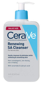 Cerave Renewing Sa Cleanser Normal Skin 16Oz Value Size Cerave Renewing Sa Cleanser Normal Skin 16Oz Value Size