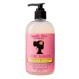 Camille Rose Curl Maker Hair Styling Gel for Definition, 12 oz Camille Rose Curl Maker Hair Styling Gel for Definition, 12 oz