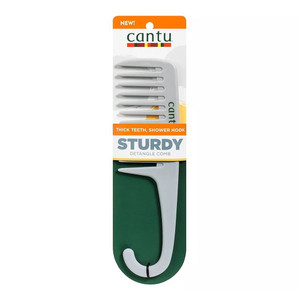 Cantu Sturdy Detangle Comb with Thick Teeth & Shower Hook, 1 Ea Cantu Sturdy Detangle Comb with Thick Teeth & Shower Hook, 1 Ea