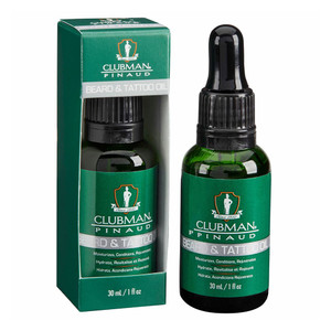 Clubman Pinaud Beard & Tattoo Oil Nourishes & Conditions Skin, 1 Oz Clubman Pinaud Beard & Tattoo Oil Nourishes & Conditions Skin, 1 Oz