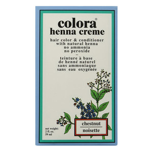 Colora Henna Creme Chestnut Hair Color & Conditioner, 2 Oz Colora Henna Creme Chestnut Hair Color & Conditioner, 2 Oz
