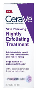 Cerave Skin Renewing Nightly Exfoliating Treatment 1.7Oz Cerave Skin Renewing Nightly Exfoliating Treatment 1.7Oz