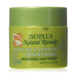 Isoplus Natural Remedy Olive Oil and Lanolin Conditioner, Deep Hydration & Repair, 3.75 Oz Isoplus Natural Remedy Olive Oil and Lanolin Conditioner, Deep Hydration & Repair, 3.75 Oz