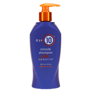 It's a 10 Miracle Shampoo Plus Keratin, Smoothing & Strengthening, 10 Oz It's a 10 Miracle Shampoo Plus Keratin, Smoothing & Strengthening, 10 Oz