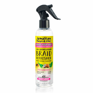 Jamaican Mango and Lime Braids Your Way 6-In-1 Braid Refresher, Soothes & Revitalizes, 8 Oz Jamaican Mango and Lime Braids Your Way 6-In-1 Braid Refresher, Soothes & Revitalizes, 8 Oz