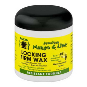 Jamaican Mango And Lime Locking Firm Wax, Extra Hold & Definition, 6 Oz Jamaican Mango And Lime Locking Firm Wax, Extra Hold & Definition, 6 Oz