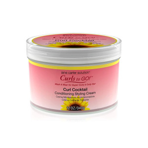 Jane Carter Curls to Go Curl Cocktail Conditioning Styling Cream, Hydrates & Defines Curls, 12 Oz Jane Carter Curls to Go Curl Cocktail Conditioning Styling Cream, Hydrates & Defines Curls, 12 Oz