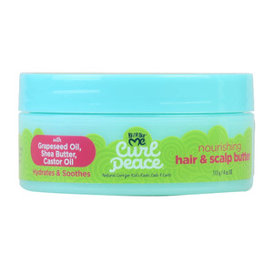 Just For Me Curl Peace Nourishing Hair and Scalp Butter Deep Moisture and Protection, 4 oz Just For Me Curl Peace Nourishing Hair and Scalp Butter Deep Moisture and Protection, 4 oz