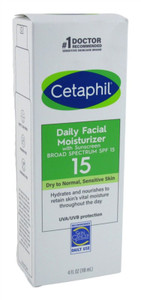 Cetaphil Daily Facial Moisturizer Spf#15 4Oz Cetaphil Daily Facial Moisturizer Spf#15 4Oz