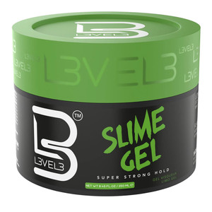 Level 3 Slime Gel Firm Hold Hair Styling Gel Long-Lasting, 8.45 oz Level 3 Slime Gel Firm Hold Hair Styling Gel Long-Lasting, 8.45 oz