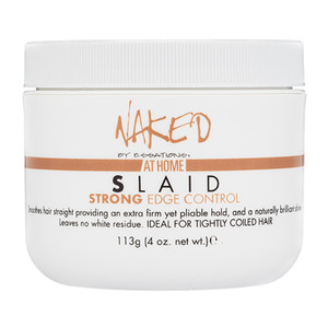 Naked Slaid Strong Edge Control Gel for Sleek Styles, 4 Oz Naked Slaid Strong Edge Control Gel for Sleek Styles, 4 Oz