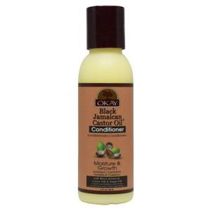 Okay Black Jamaican Castor Oil Moisture & Growth Conditioner, 2 Oz Okay Black Jamaican Castor Oil Moisture & Growth Conditioner, 2 Oz