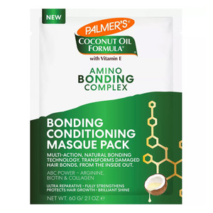 Palmer's Coconut Oil Formula Amino Bonding Complex Conditioning Masque Pack, 2.1 Oz Palmer's Coconut Oil Formula Amino Bonding Complex Conditioning Masque Pack, 2.1 Oz