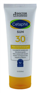 Cetaphil Sun Spf#30 Sheer Mineral Sunscreen Lotion 3Oz Cetaphil Sun Spf#30 Sheer Mineral Sunscreen Lotion 3Oz