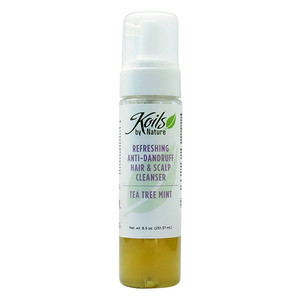 Refreshing Anti-Dandruff Hair & Scalp Cleanser Tea Tree Mint by Koils by Nature, 8.5 Oz