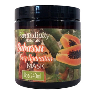 Sarandipity Naturals Babassu & Papaya Deep Hydration Mask for Moisture, 8 Oz Sarandipity Naturals Babassu & Papaya Deep Hydration Mask for Moisture, 8 Oz