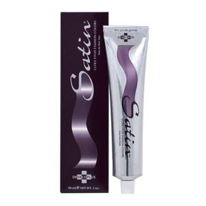 Satin Ultra Vivid Fashion Hair Color #1V Violet Black for Bold Look, 3 Oz