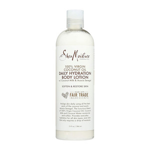 Shea Moisture 100% Virgin Coconut Oil Daily Hydration Body Lotion for Soft Skin, 13 Oz Shea Moisture 100% Virgin Coconut Oil Daily Hydration Body Lotion for Soft Skin, 13 Oz