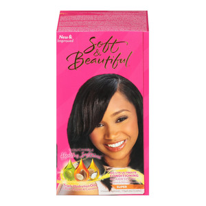 Soft & Beautiful Ultimate Protection No-Lye Relaxer Kit Coarse for Strong Hold, 1 Ea