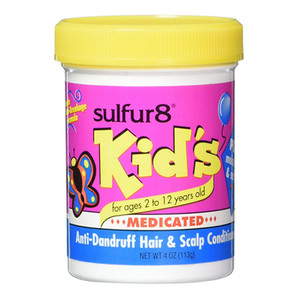 Sulfur8 Kids Medicated Anti-Dandruff Hair & Scalp Conditioner, 4 Oz Sulfur8 Kids Medicated Anti-Dandruff Hair & Scalp Conditioner, 4 Oz