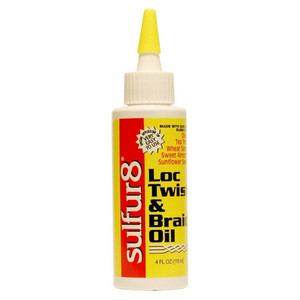 Sulfur8 Loc Twist & Braid Oil for Nourishment, 4 Oz Sulfur8 Loc Twist & Braid Oil for Nourishment, 4 Oz
