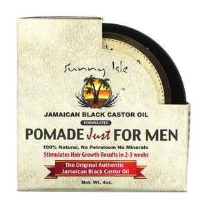Sunny Isle Jamaican Black Castor Oil Hair Food Pomade for Men, 4 Oz Sunny Isle Jamaican Black Castor Oil Hair Food Pomade for Men, 4 Oz
