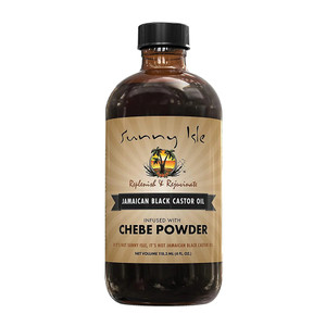 Sunny Isle Jamaican Black Castor Oil Infused with Chebe Powder for Healthy Hair & Scalp, 4 Oz Sunny Isle Jamaican Black Castor Oil Infused with Chebe Powder for Healthy Hair & Scalp, 4 Oz