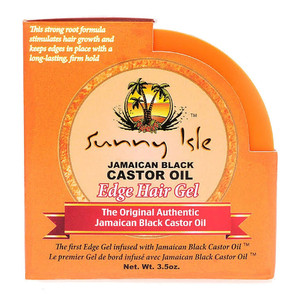 Sunny Isle Jamaican Black Castor Oil Edge Hair Gel for Sleek Styling, 3.5 Oz Sunny Isle Jamaican Black Castor Oil Edge Hair Gel for Sleek Styling, 3.5 Oz