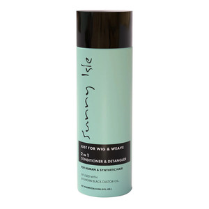 Sunny Isle Just For Wig & Weave 2-in-1 Conditioner & Detangler for Easy Styling, 8 Oz Sunny Isle Just For Wig & Weave 2-in-1 Conditioner & Detangler for Easy Styling, 8 Oz