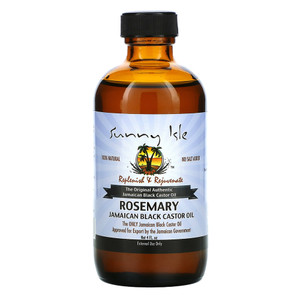 Sunny Isle Rosemary Jamaican Black Castor Oil for Hair & Scalp Care, 4 Oz Sunny Isle Rosemary Jamaican Black Castor Oil for Hair & Scalp Care, 4 Oz