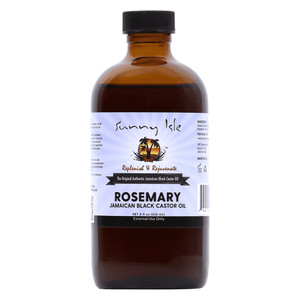 Sunny Isle Rosemary Jamaican Black Castor Oil for Strength & Growth, 8 Oz Sunny Isle Rosemary Jamaican Black Castor Oil for Strength & Growth, 8 Oz