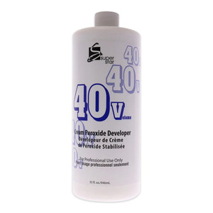 Super Star Marianna 40 Volume Cream Peroxide Developer for Hair Lightening, 32 Oz Super Star Marianna 40 Volume Cream Peroxide Developer for Hair Lightening, 32 Oz