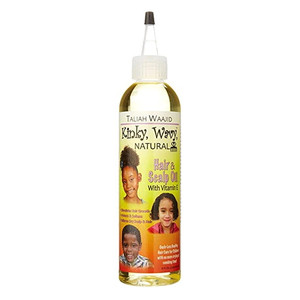 Taliah Waajid Hair & Scalp Oil with Vitamin E for Kinky, Wavy & Natural Hair, 8 Oz