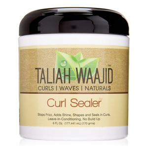 Taliah Waajid Leave-In Conditioning Curl Sealer Hair Cream for Long-Lasting Curl Definition, 6 Oz Taliah Waajid Leave-In Conditioning Curl Sealer Hair Cream for Long-Lasting Curl Definition, 6 Oz