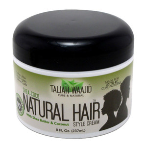 Taliah Waajid Shea-Coco Natural Hair Style Cream Jar for Moisture & Curl Definition, 8 Oz Taliah Waajid Shea-Coco Natural Hair Style Cream Jar for Moisture & Curl Definition, 8 Oz