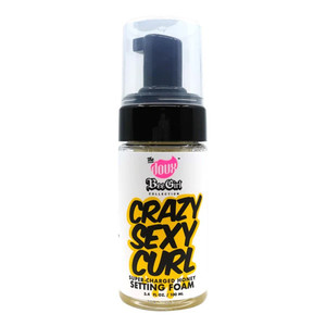 The Doux Bee Girl Crazy Sexy Curl Setting Foam for Long-Lasting Hold & Shine, 3.4 Oz