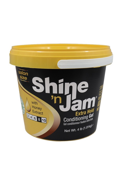 Ampro Shine 'n Jam Extra Hold Styling Gel 64 oz