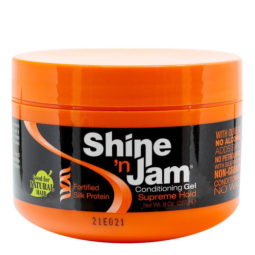 Ampro Shine 'n Jam Supreme Hold Braid Gel 8 oz