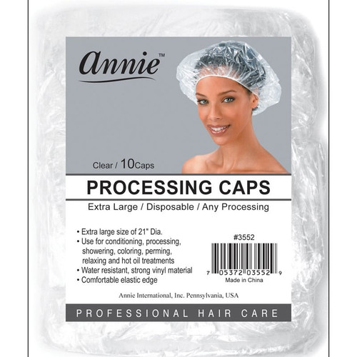 Annie #3552 Process Cap Clear 10-Pack