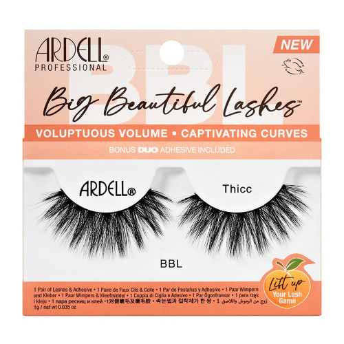 Ardell Lashes BBL Thicc Style Voluminous Look 18mm, 1 Ea