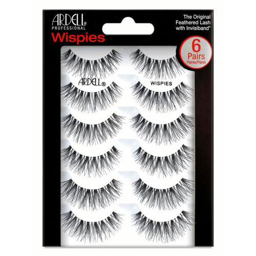 Ardell Lashes Black Wispies, set of 5