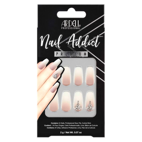 Ardell Nail Addict Rich Tan Ombre Nails, 0.07 Oz