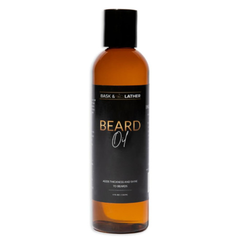 Bask and Lather Beard Oil for Men, 4 oz