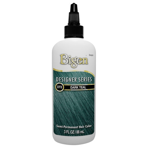 Bigen Semi-Permanent Color DT3 Dark Teal Rich Color, 3 Oz
